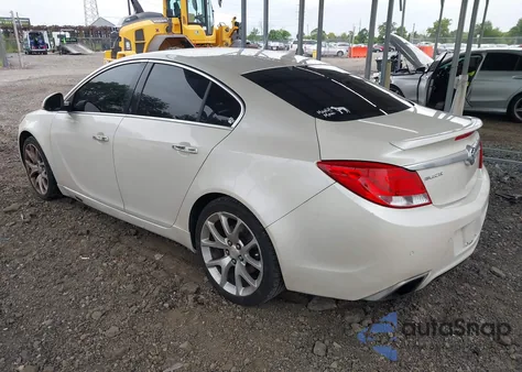 2012 Buick Regal Gs из США, поврежденный, VIN 2G4GV5GV3C9135929